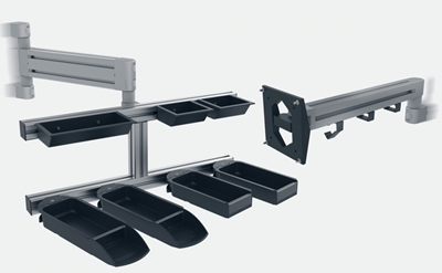 	1.63.54040L.XX - Gewricht voor een systeemarm 40mm (Set)