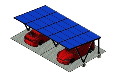 Zonnepanelen Carport - 2A-XL