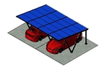 Zonnepanelen Carport - 2A-L