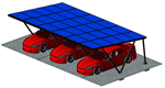 Zonnepanelen Carport - 3A-L