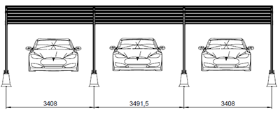 Zonnepanelen Carport - 3A-L