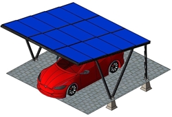 Zonnepanelen Carport 1A-XL