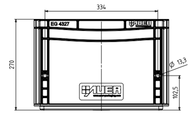 Eurobox 40x30x27 tachnisch