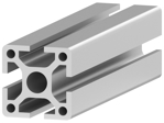 1.11.040040.43SP - aluminium Profiel 40x40, 4E SP (zwaar profiel)