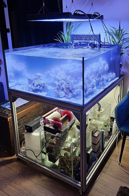 Aluminium Aquarium onderstel op maat