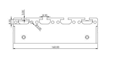 1.67.S101.030150F - Eco-Slide PG 30 - 150F