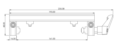 1.67.S102.030150F - Eco-Slide PG 30 - 150F met hendel