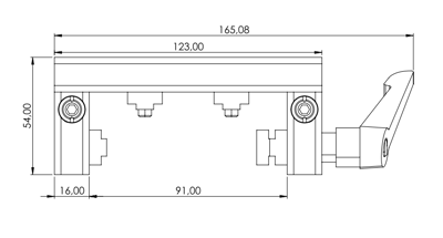 1.67.S102.040080E- Eco-Slide PG 40 - 80E met hendel