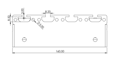 1.67.S102.040080E- Eco-Slide PG 40 - 80E met hendel