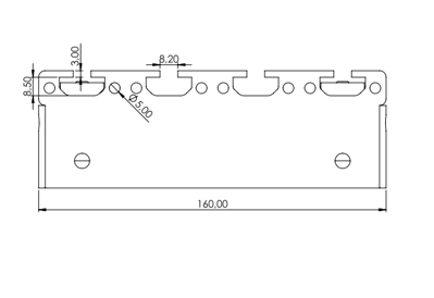 1.67.S102.040160E- Eco-Slide PG 40 - 160E met hendel