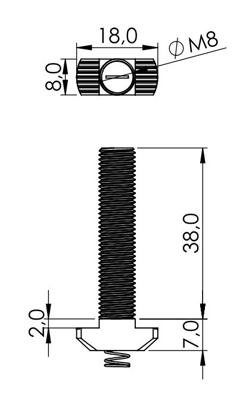 1.34.EM84 - T bout, EM8x40