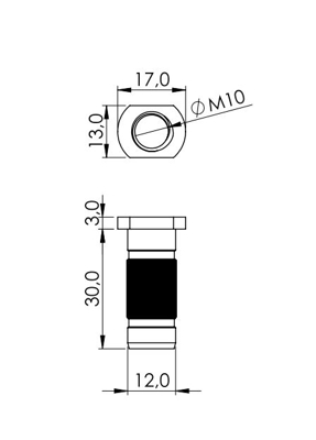 1.35.608295 -  Inslagmoer, D12/M8